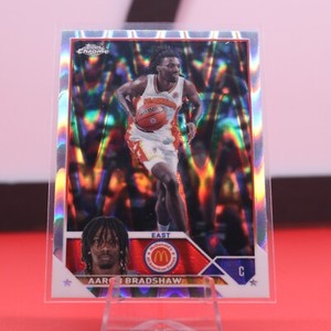 2023 Topps Chrome McDonald's All American Basketball RayWave Refractor Aaron Bradshaw #2