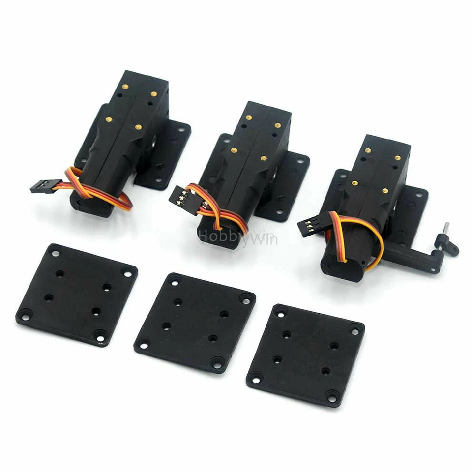 55G Electric Retract Landing Gear Set 5mm fix shaft RC Model Airplane Warbird - Image 2 of 4