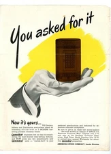 1940s/50s Quick Heat Kerosene Heater Brochure Stove American Co. Lorain OH Vtg