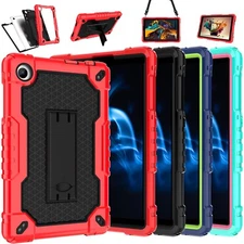 For TCL TAB 8 Plus TAB 8 WiFi  TAB 8 LE Tab Case / Shoulder Strap,Tempered Glass