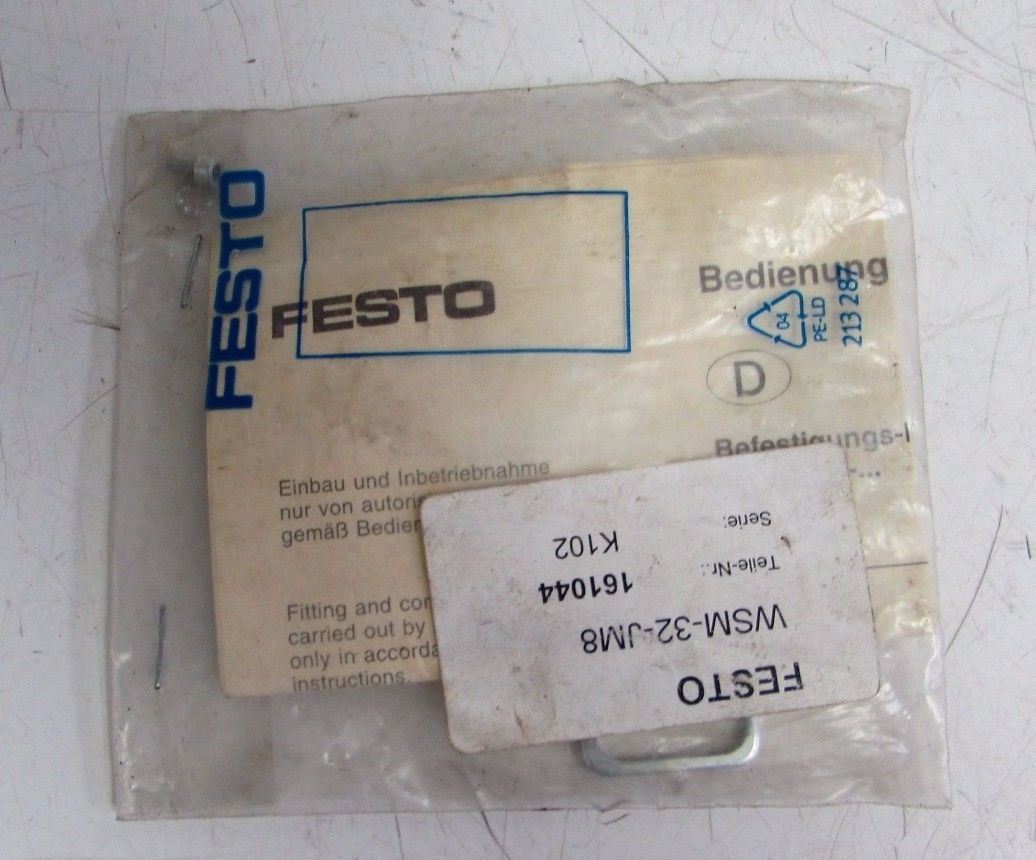 FESTO WSM-32-JM8 SENSOR MOUNTING BRACKET 32MM BORE **NIB**
