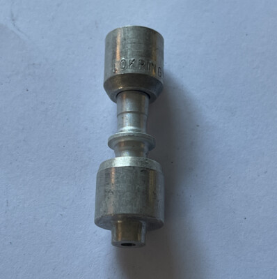 Lokring Alu Reduzierstück Verbinden Gerader Verbinder von Rohren Ø 5 x 2 mm