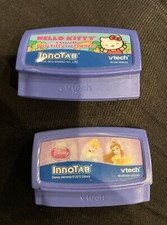 vtech innotab games. Hello Kitty. Disney, Read Play, The Penguins Of Madagascar