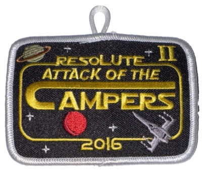Boy Scout Star Wars Theme 2016 Camp Resolute Attack of the Campers II Patch