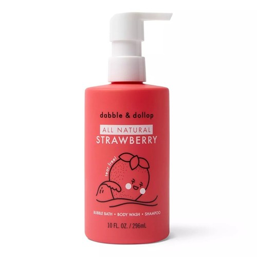 Dabble & Dollop Body Wash - Strawberry - 10 fl oz