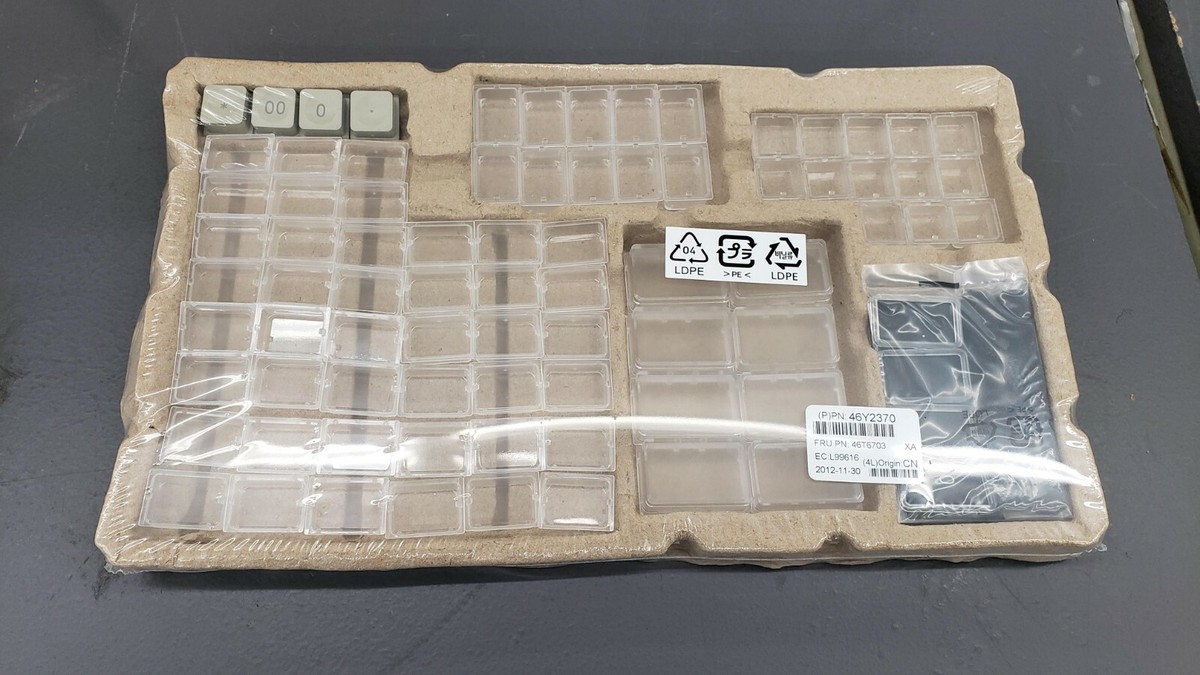 IBM Keyboard, LCD - 67 key - 65Y4094 - Pearl - New - 4800-2240 