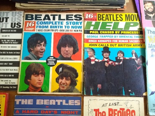 Rara collezione Beatles anni '60 originale, alcuni pezzi rari, oggetti da collezione Beatles - Foto 7 di 16