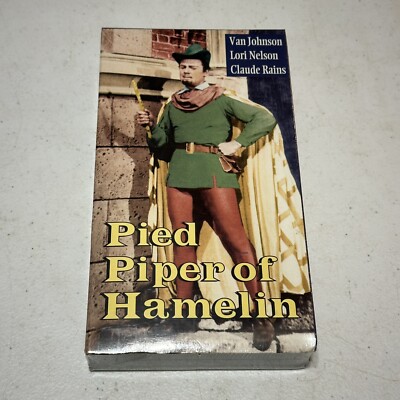 Pied Piper Of Hamelin, 1957 (VHS, 1996) New Sealed, Van Johnson, Lori Nelson
