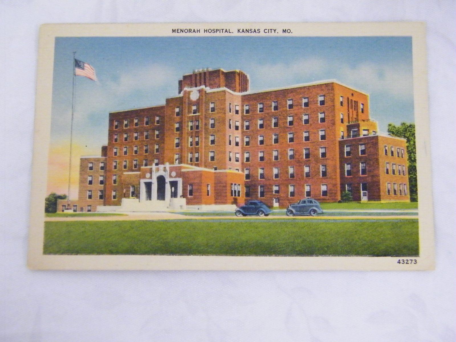 Vintage Menorah Hospital, Kansas City, Missouri January 29, 1944