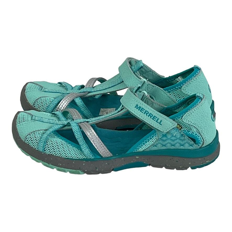 MERRELL Hydro Monarch Ragazze 6 M Turchese Scarpe Sandali Cinghie Regolabili