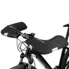 ROCKBROS Bike Pogies, Windproof Neoprene Handlebar Mitts for Winter Cycling