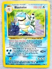 Pokemon Blastoise Base Set Holo Rare Card #2 002/102 WOTC 1999 TCG Holographic!