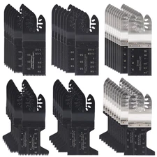 48PCS Oscillating Multi Tool saw blades Wood Metal Cut Cutter For Dewalt Fein US