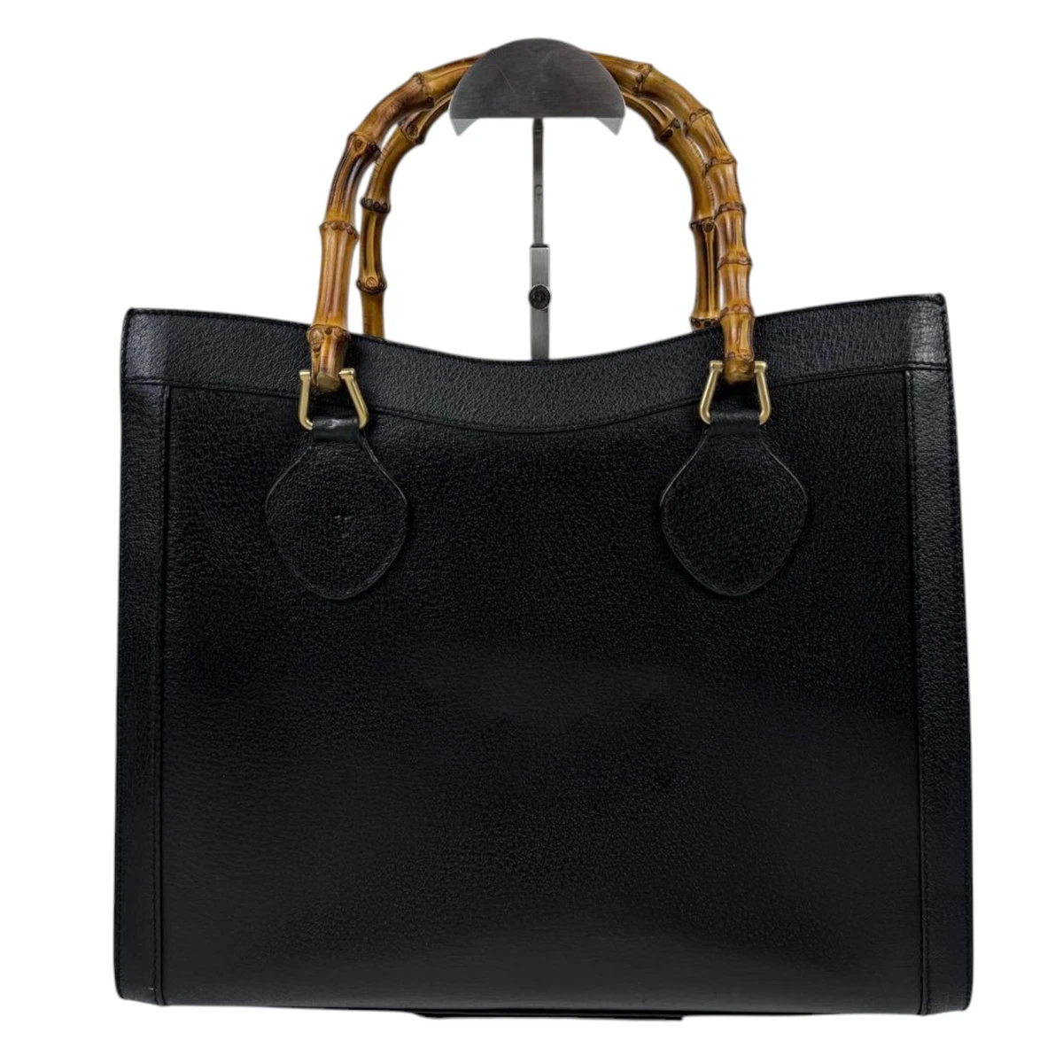 Gucci Bamboo Leather Exterior Tote Bags & Handbags for Women for