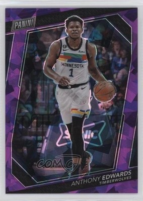 2023 Panini National Convention VIP Gold Pack 3/50 Anthony Edwards #36 11mn