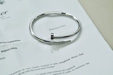 Cartier Juste un Clou Bracelet B6048316 Size 16 - RRP£8200 - Collected £5800