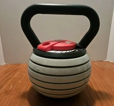 Titan Fitness 10 LB-40 LB Adjustable Kettlebell Weight Set, 6 Drop Cast Iron