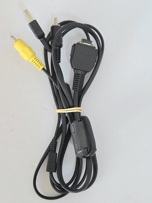 Genuine Sony TDK ZCAT 2035-0930 Audio Video USB Cybershot Camera Cable