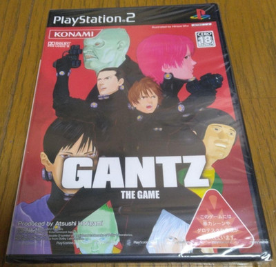 Japanese Edition KONAMI Gantz The Game PS2 SLPM-65950 from Japan
