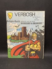 TSR Dungeons & Dragons Verbosh Judges Guild 1979 108 BK3