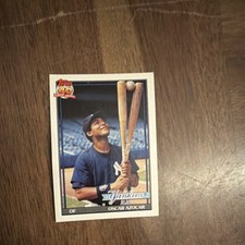 Topps 1991 Oscar Azocar #659 New York Yankees Baseball Base Set Card