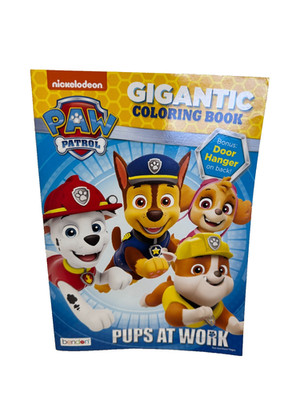 Paw Patrol 224pg Coloring & Gigantic Book