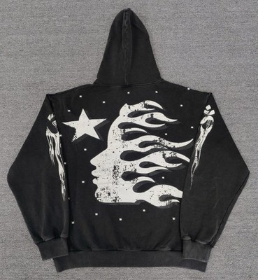Hellstar Records Flame Hoodie