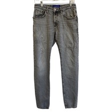 Scotch Soda Ralston Regular Slim Fit Grey Distressed Jeans Mens 30/32