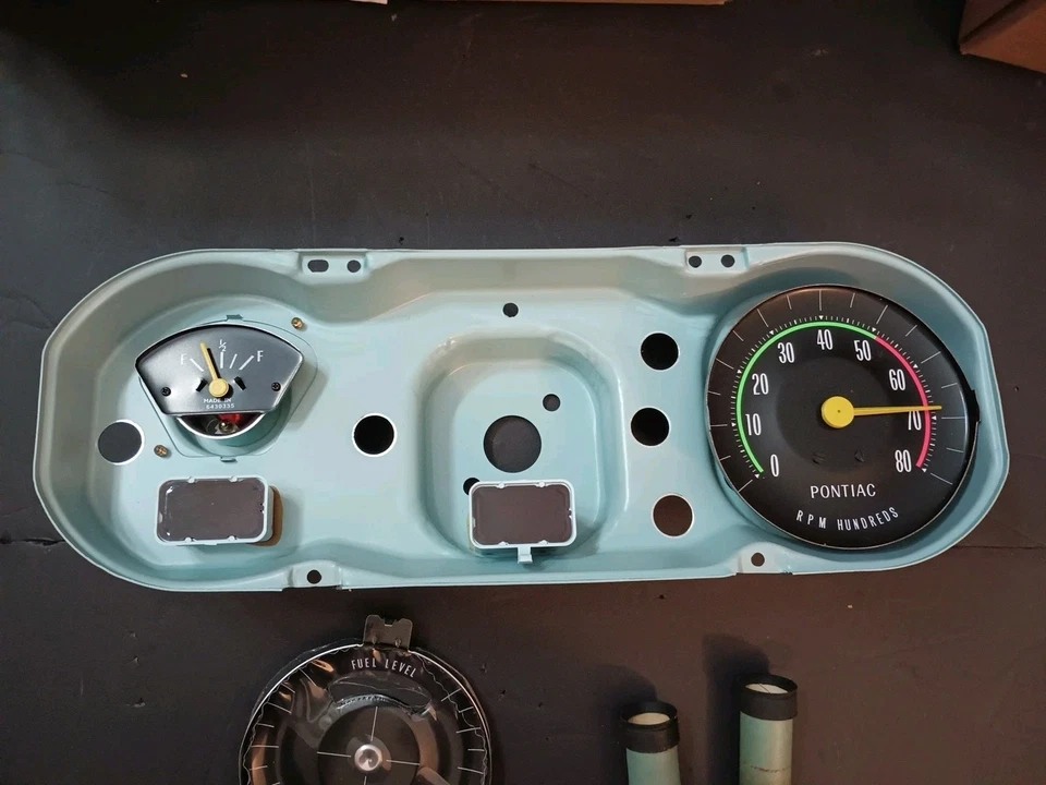 1965 Pontiac GTO Rally Gauge Setup Factory Style W/Lens New IN3056G Please Read - Image 3 of 4