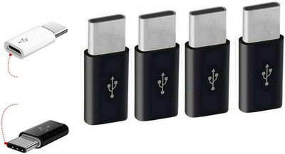 Micro USB to USB C Adapter, USB Type C Adapter Convert Connector with Resistor,