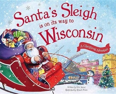 Eric James Santa's Sleigh is on its Way to Wisco (Gebundene Ausgabe) (US IMPORT)