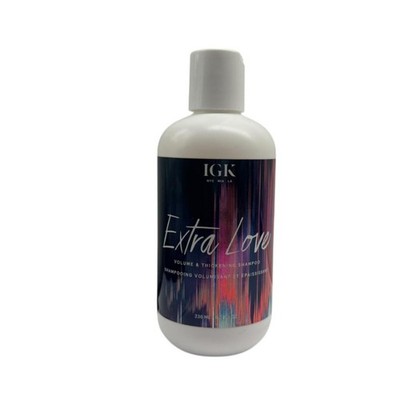 IGK Extra Love Volume & Thickening Shampoo 8 Oz Volumizing Fine Hair Salon Care