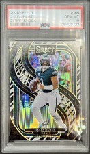 2024 SELECT JALEN HURTS ZEBRA SHOCK PSA 10