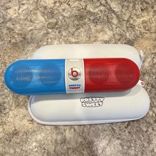 Altavoz Bluetooth Beats by Dre Pill 1.0 Pretty Sweet Edition Rojo Azul Blanco Estuche