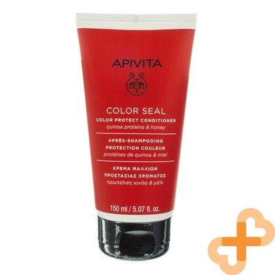 APIVITA Farbschutz Spülung 150ml Mit Sonnenblume Und Honig Gefärbtes Haar