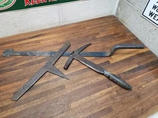 #3 - Set of Antique Slater's Slate Roofing Tools - Hammer, Ripper, Anvil