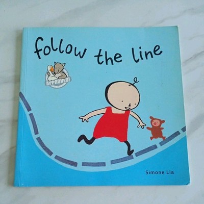 Follow the Line by Lia, Simone paperback 
