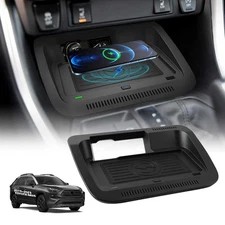 Center Control Wireless Charger Charging Pad 15W for Toyota RAV4 2019-2023 wi...