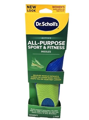 Dr. Scholl's Active Sport & Fitness Trim-To-Fit Shoe Insoles Women's 6-10