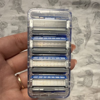 Schick Hydro 5 5-Blade Stainless Steel Cartridge Refills, 4 Pack Men Face