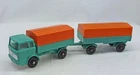 Lesney Matchbox Toys MB1 & MB2 Mercedes Truck & Trailer UB