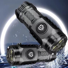Mini Flashlight Three-Eyed Monster Flash Super Power Waterproof Outdoor Travel