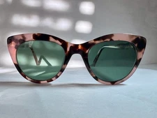 Warby Parker Tilley N 285 49-19-140 Pink Tort Vintage Eyeglasses Frames Only
