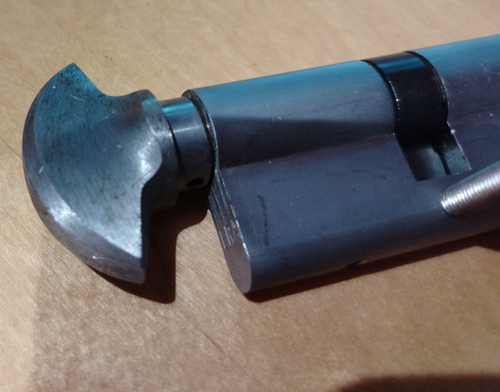 era door lock cylinder - 35 x 35 thumbturn 2 keys