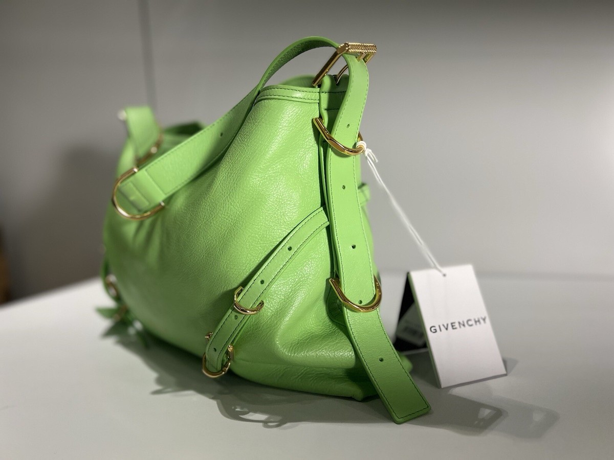 Givenchy Voyou Medium Shoulder Bag in Tumbled Leather Retail