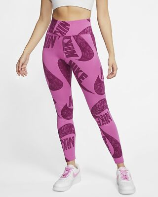 nike cosmic fuchsia leggings