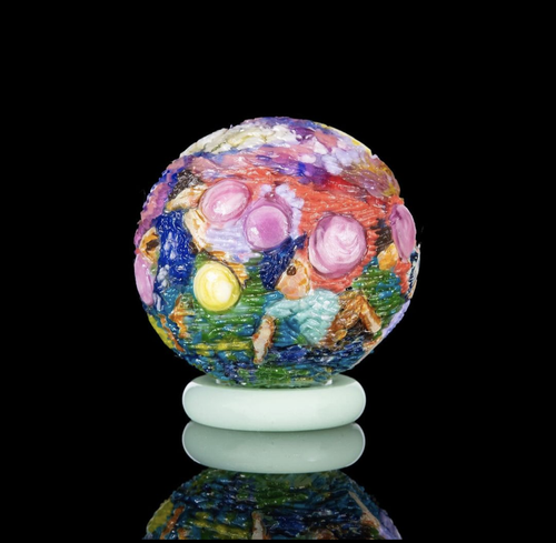 Hallie Cat "Never Miss A Sunday Show" Marble - 40 mm - Picture 2 of 9