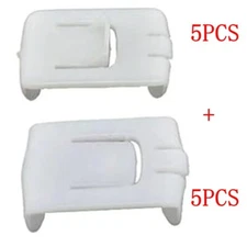 10 Inner Outer Seat Rail Runner Guide Clip Set 191881213+171881213B For VW, Audi