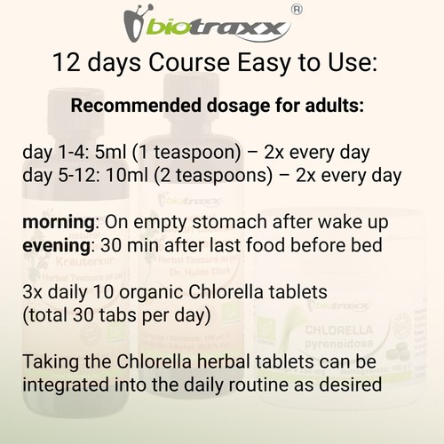 Biotraxx Parasite 12 Days Cleanse Pack XXL original receipt by Dr. Hulda Clark - Picture 7 of 20