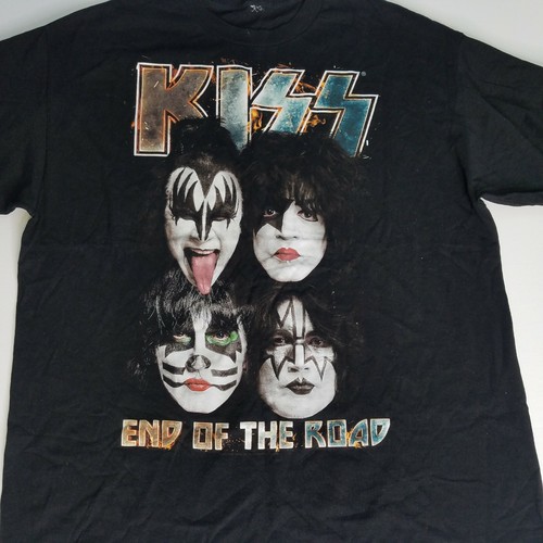 Kiss End Of The Road Tee T Shirt Sz XL 